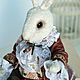 Teddy Animals: March Rabbit. Teddy Toys. Milaniya Dolls (milaniyadolls). My Livemaster. Фото №4