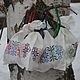 A bag of flax 'Russian village' for storage. Bags. A-la-russe (a-la-russe). My Livemaster. Фото №5