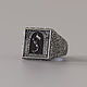Кольцо Dance of Death Alphabet Ring "S", Перстень, Санкт-Петербург,  Фото №1