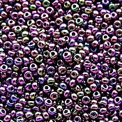 Материалы для творчества handmade. Livemaster - original item 10 gr 10/0 Czech beads Preciosa 59195 lilac rainbow. Handmade.
