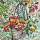 "Осенний букет" акварель, Картины, Великие Луки,  Фото №1