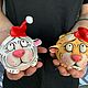 Елочная игрушка «тигр», Новогодние сувениры, Краснодар,  Фото №1