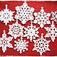 Snowflakes set 10 pieces, Gift Boxes, Moscow,  Фото №1
