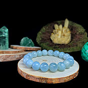 Украшения handmade. Livemaster - original item Bracelet made of natural aquamarine. Handmade.