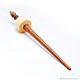 Tibetan Spindle support for spinning Siberian Cedar Wood B30. Spindle. ART OF SIBERIA. My Livemaster. Фото №5
