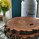 stand: Wooden round saws for serving. Stand. Joinery in Altai. My Livemaster. Фото №5