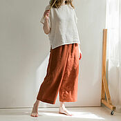 Одежда handmade. Livemaster - original item Copy of Copy of Linen dress loose fit. Handmade.