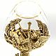 Cognac glass George the Victorious. Wine Glasses. Мастерская Русич - Подарки для мужчин! (bestklinok52) (bestklinok52). My Livemaster. Фото №5