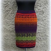 Одежда handmade. Livemaster - original item Skirt purple. Handmade.