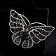 Black butterfly brooch, Brooches, Krasnodar,  Фото №1