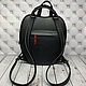 Women's leather backpack ' Red Angel'. Backpacks. Lyurom Studio. My Livemaster. Фото №5