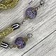 Lariat: Lariat knitted from beads 'Fabulous berry'. Lariats. Kairos. My Livemaster. Фото №6