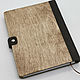 Wooden notebook with a leather cover ' Tiger'. Notebooks. semejnaya-masterskaya-bambuk. My Livemaster. Фото №6
