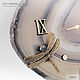 A clock with a bronze dragonfly demantoid garnet agate 08 Mar. Watch. Miner premium - Ltd Moscow (mineralpremium). Online shopping on My Livemaster.  Фото №2