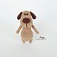 Master class 'Toto Dog' (description of knitting). Knitting patterns. HandMade by Venelopa'TOYS. Online shopping on My Livemaster.  Фото №2
