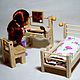 Copy of A set of furniture for dolls house or roombox (miniature). Roomboxes. Lamy-mammy (furniture for dolls). My Livemaster. Фото №4