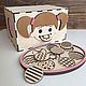 Tactile game 'Cookies for Mary', Stuffed Toys, Petrozavodsk,  Фото №1