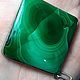 Malachite (pendants in nickel silver) Kolwezi district, Katanga, DR Congo. Cabochons. Stones of the World. My Livemaster. Фото №5