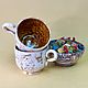  Tea together, 300 ml. Mugs and cups. Creative workshop Cheerful porcelain. Online shopping on My Livemaster.  Фото №2