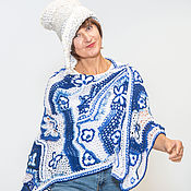 Аксессуары handmade. Livemaster - original item Knitting shawl 