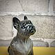 French bulldog, black: author's figurine. Figurines. Creative workshop Cheerful porcelain. My Livemaster. Фото №5