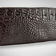 Портмоне из фактурной кожи крокодила Подари LUXE!, Портмоне, Москва,  Фото №1