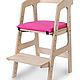 Комплект: растущий стул ALPIKA-BRAND Egoza и подушка розовая, Мебель для детской, Нижний Новгород,  Фото №1