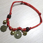 Фен-шуй и эзотерика handmade. Livemaster - original item Bracelet Red thread with bagua. Handmade.