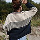 Пуловер "Нордик" из объемного мериноса, Пуловеры, Светлый,  Фото №1