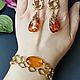 Copy of SET. amber. Jewelry Sets. ELENA KARPOVA. Online shopping on My Livemaster.  Фото №2