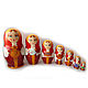 7 seater matryoshka Alenka height 21,5 cm (1), Dolls1, Sarov,  Фото №1