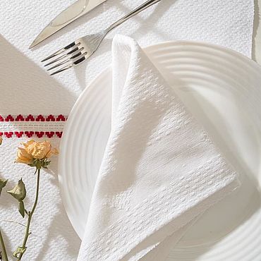 Для дома и интерьера ручной работы. Ярмарка Мастеров - ручная работа Декоративная салфетка Ромбы. Handmade.