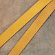 Ременная заготовка Dakota Yellow (3,0+ мм), цв. Желтый. Кожа. Prima Pelle (Марина). Ярмарка Мастеров.  Фото №4