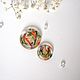 Transparent Buttons are Handmade from Resin Frozen Summer. Buttons. WonderLand. My Livemaster. Фото №10
