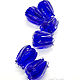 Lampwork beads cobalt buds. Beads1. Ata-glass. Online shopping on My Livemaster.  Фото №2