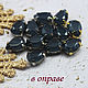 7/10 black lacquer drop rhinestones. Rhinestones. agraf. Online shopping on My Livemaster.  Фото №2