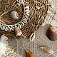 Ожерелье из ракушек. Бусы. Boho. Интернет-магазин Ярмарка Мастеров.  Фото №2