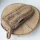 Washcloth - glove made of jute fiber with a hole for a finger, Washcloths, Vologda,  Фото №1