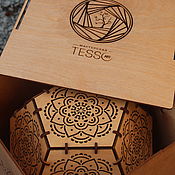 Для дома и интерьера handmade. Livemaster - original item Wooden box with custom logo and engraving. Handmade.