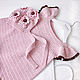 Dress for girls pink, crocheted. Childrens Dress. babyshop. My Livemaster. Фото №6