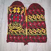Аксессуары handmade. Livemaster - original item Jurabs 39-40p. - Kubachinsky knitted wool socks handmade. Handmade.