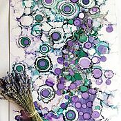 Картины и панно handmade. Livemaster - original item Pictures: Lavender mood. 40*50 cm.. Handmade.