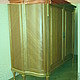 Luxury dresser on elegant tapered legs with hand-carved elements and gold leaf is truly a unique piece of furniture. All this adds up to a stylish and durable countertop. It's furniture that