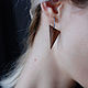 Earrings Triangles. Earrings. teoterra. My Livemaster. Фото №4