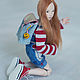 Соня (БЖД кукла). Шарнирная кукла. Шишкина Нина / irni_dolls. Ярмарка Мастеров.  Фото №5