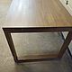 Dining table made of oak 850h1400. Tables. aleksej-ixw. My Livemaster. Фото №5