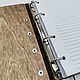 Wooden notebook with a leather cover ' Tiger'. Notebooks. semejnaya-masterskaya-bambuk. My Livemaster. Фото №4