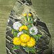 Order Magnet Jasper Dandelions hand painted. Souvenirs from a stone (yashmamagnit). Livemaster. . Magnets Фото №3