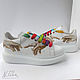 Painting on shoes. Michelangelo Sneakers'. Sneakers. Nataly Paler boutique. Online shopping on My Livemaster.  Фото №2