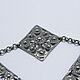 Necklace V-shaped 925 Sterling silver APS0010. Necklace. Sunny Silver. My Livemaster. Фото №5